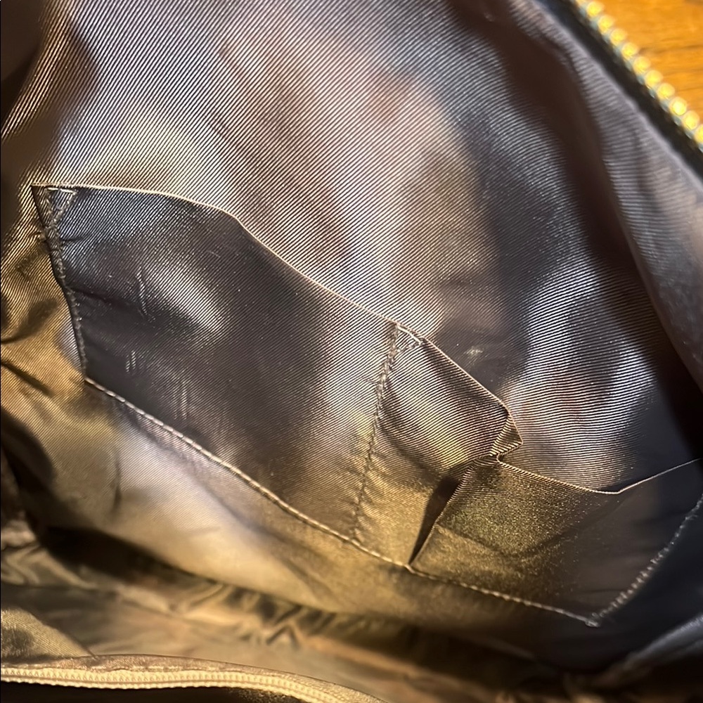 Nwot Marbled Blue Large Backpack - image 7